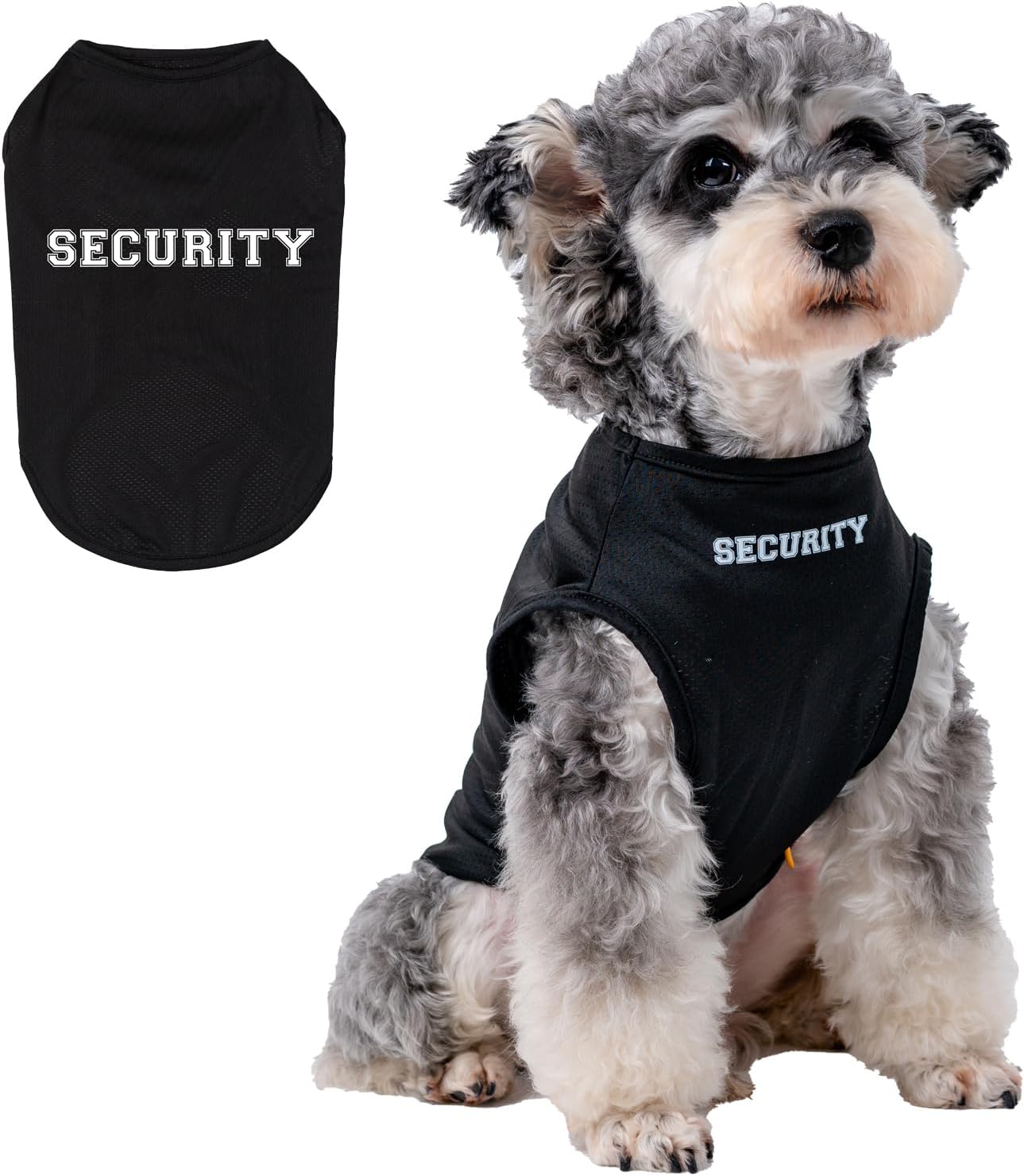 Ropa para perros y gatos, camisetas con patrón de seguridad, camisas para mascotas para perros pequeños, camiseta para perros pequeños, ropa para