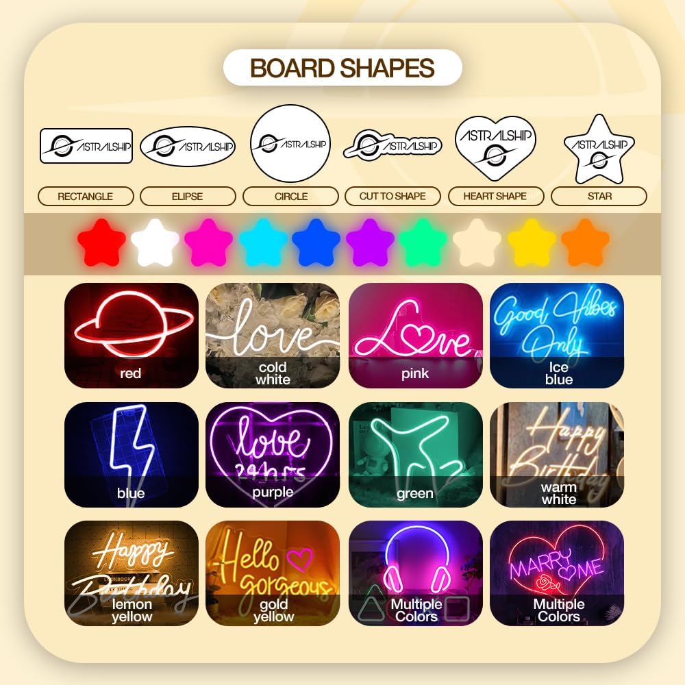 Letrero de neón personalizado con tira de una sola luz para decoración de pared y habitación, decoración de vacaciones, letreros de neón LED