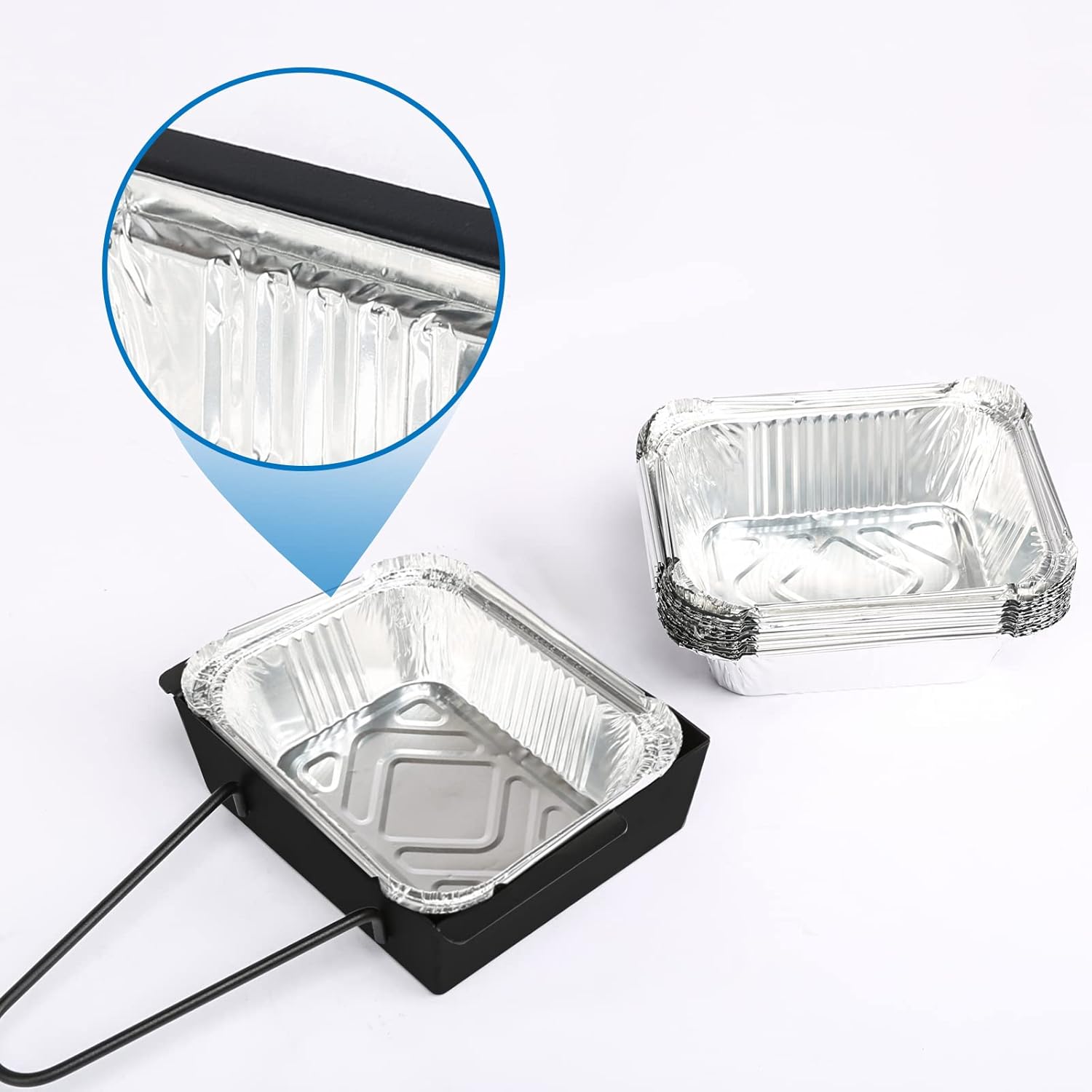 Uniflasy Bandeja de goteo para Home Depot Nexgrill 720-0830H 720-0830D bandeja de grasa para Nexgrill 720-0882A 720-0925P 720-0896 720-0888S para
