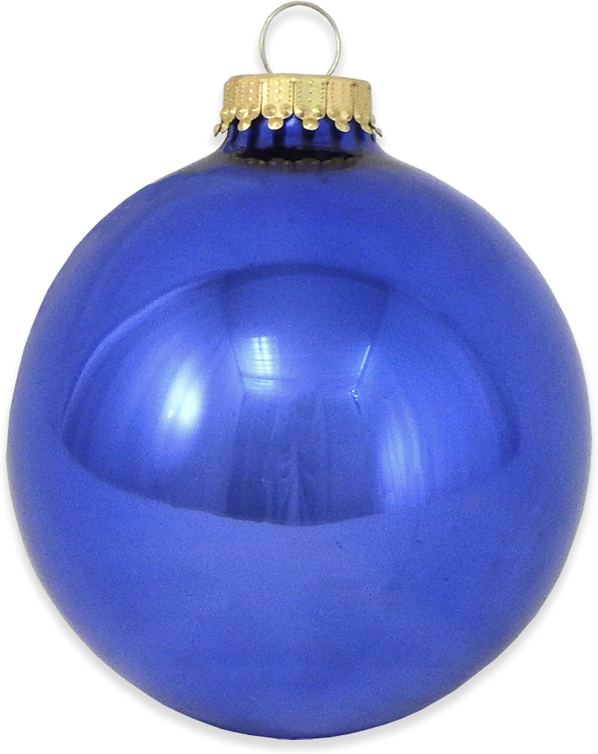 Christmas By Krebs – Adornos de cristal para árbol de Navidad, bolas de diseñador de 2.638 in2.63 pulgadas, decoraciones navideñas colgantes sin