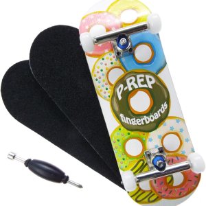 P-REP V2 Performance – Diapasón de madera completo con gráfico de la serie 2 (1.260 in x 3.819 in, Dohnuts) P-REP V2 Performance – Diapasón de madera completo con gráfico de la serie 2 (1.260 in x 3.819 in, Dohnuts)