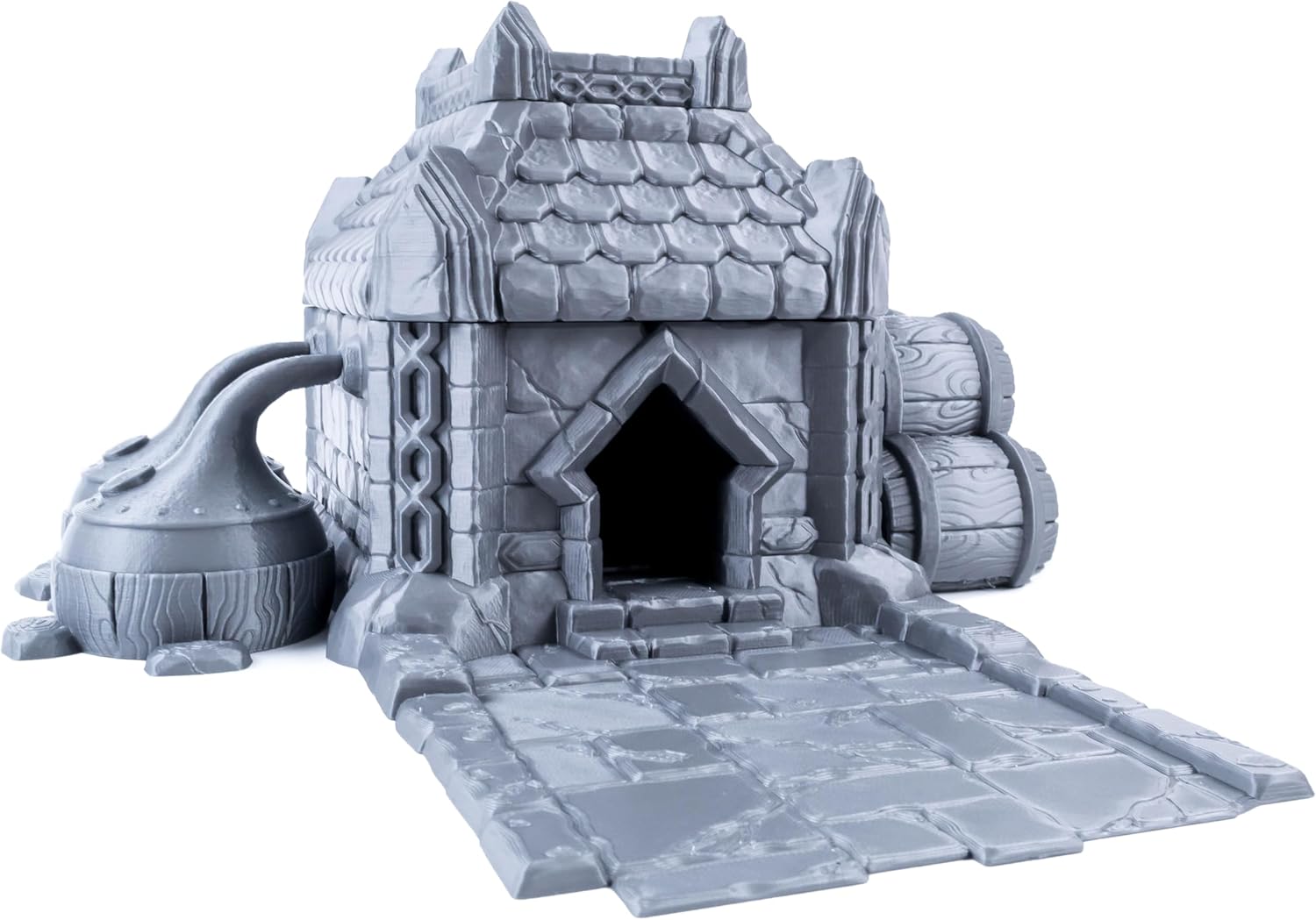 Dwarf Settler – Terreno de la casa de la cervecería, perfecto para juegos de rol de mesa con temática enana, juegos de guerra y juegos de mesa de