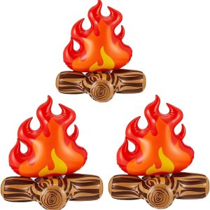 Accesorios inflables de 12 pulgadas para fogata, decoración de escena, fiesta de fogata, accesorios de fiesta de Halloween (1 unidad) Accesorios inflables de 12 pulgadas para fogata, decoración de escena, fiesta de fogata, accesorios de fiesta de Halloween (1 unidad)