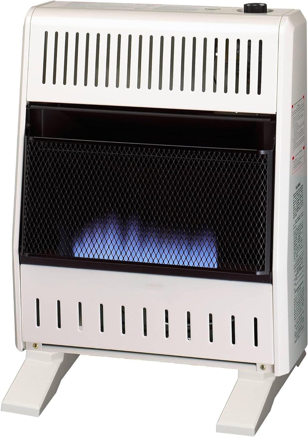 ProCom ML200TBA-B – Calentador de espacio de llama azul a gas propano sin ventilación con control de termostato para uso doméstico y oficina, 20000