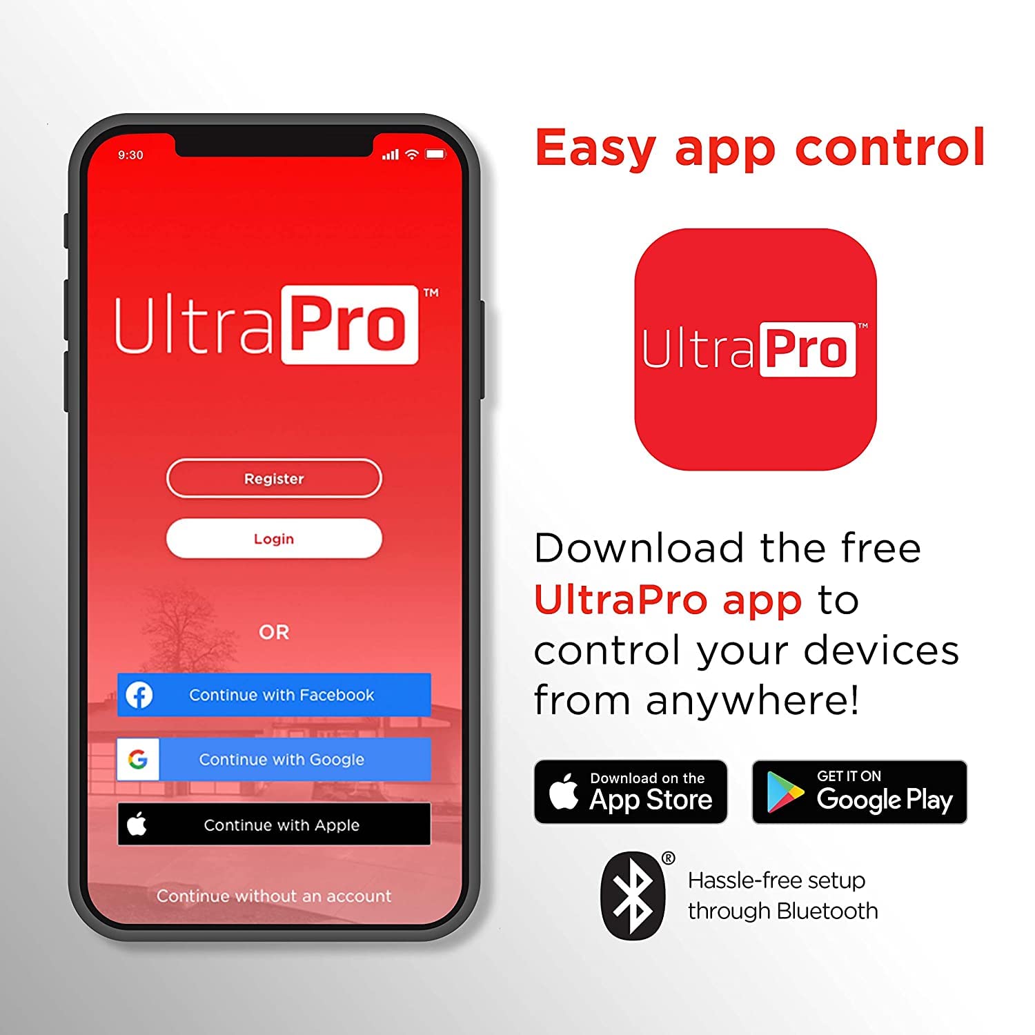 UltraPro Interruptor inteligente, interruptor de luz inteligente Wi-Fi de 2.4 GHz, QuickFit y SimpleWire, interruptor de 3 vías, funciona con Alexa,