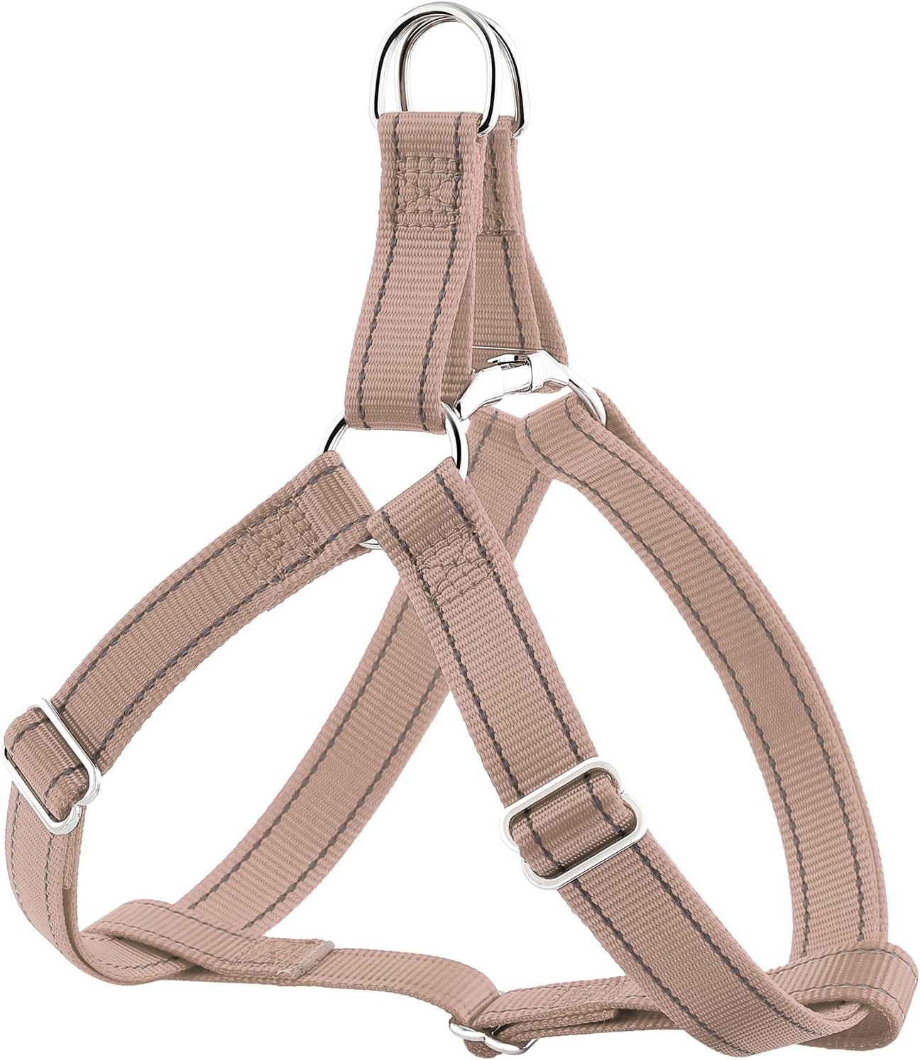 Plutus Pet Step in Arnés para perro, reflectante, ajustable y seguro con hebillas de metal, arnés para perro de fácil paseo para cachorros, perros