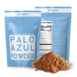 Yerbero – Té de hierbas en polvo prémium de Palo Azul de 6 onzas (6.00 oz) Madera de riñón (palo azul) Hace más de 60 tazas Bolsa resellable Yerbero – Té de hierbas en polvo prémium de Palo Azul de 6 onzas (6.00 oz) Madera de riñón (palo azul) Hace más de 60 tazas Bolsa resellable