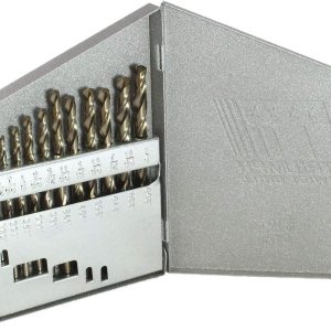 099823 T19C Ranger – Juego de brocas de acero cobalto con índice de metal, acabado de óxido de bronce, 1 unidad 099823 T19C Ranger – Juego de brocas de acero cobalto con índice de metal, acabado de óxido de bronce, 1 unidad