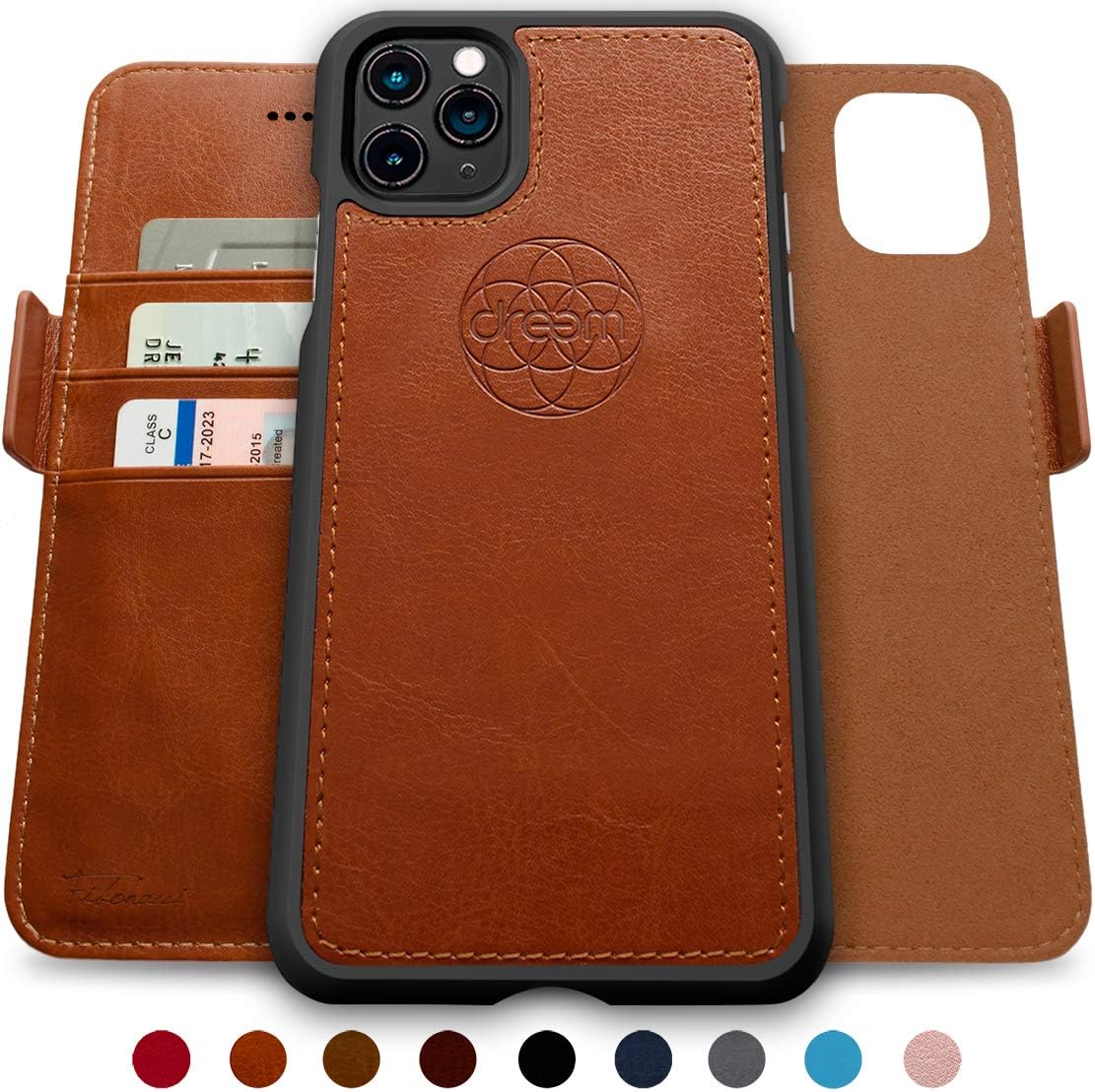 Dreem – Funda y cartera Fibonacci 2 en 1 para iPhone