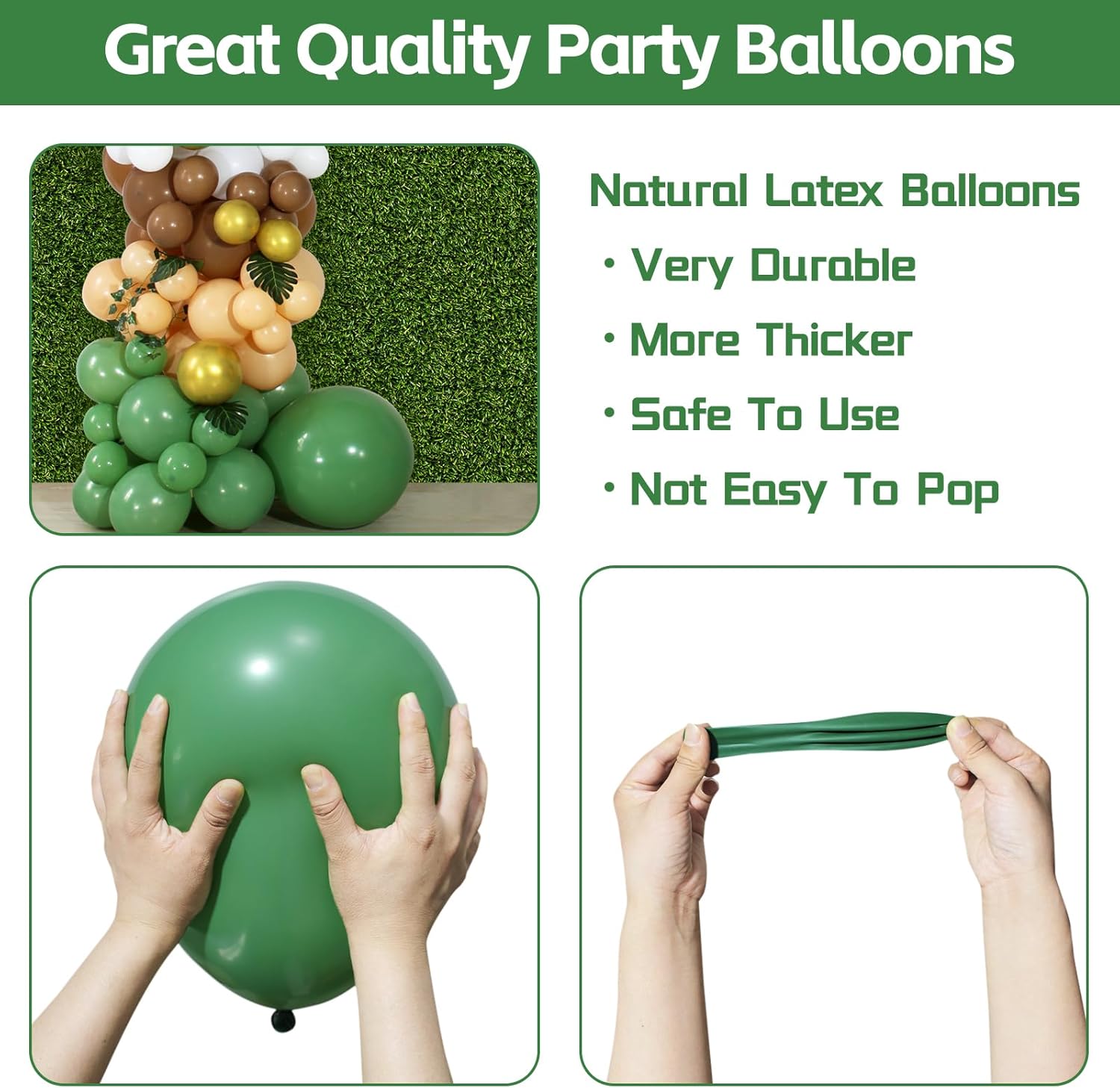 Kit de guirnalda de globos verde salvia y marrón, arco de guirnalda de globos de bosque salvaje, arco de guirnalda de globos retro verde dorado café