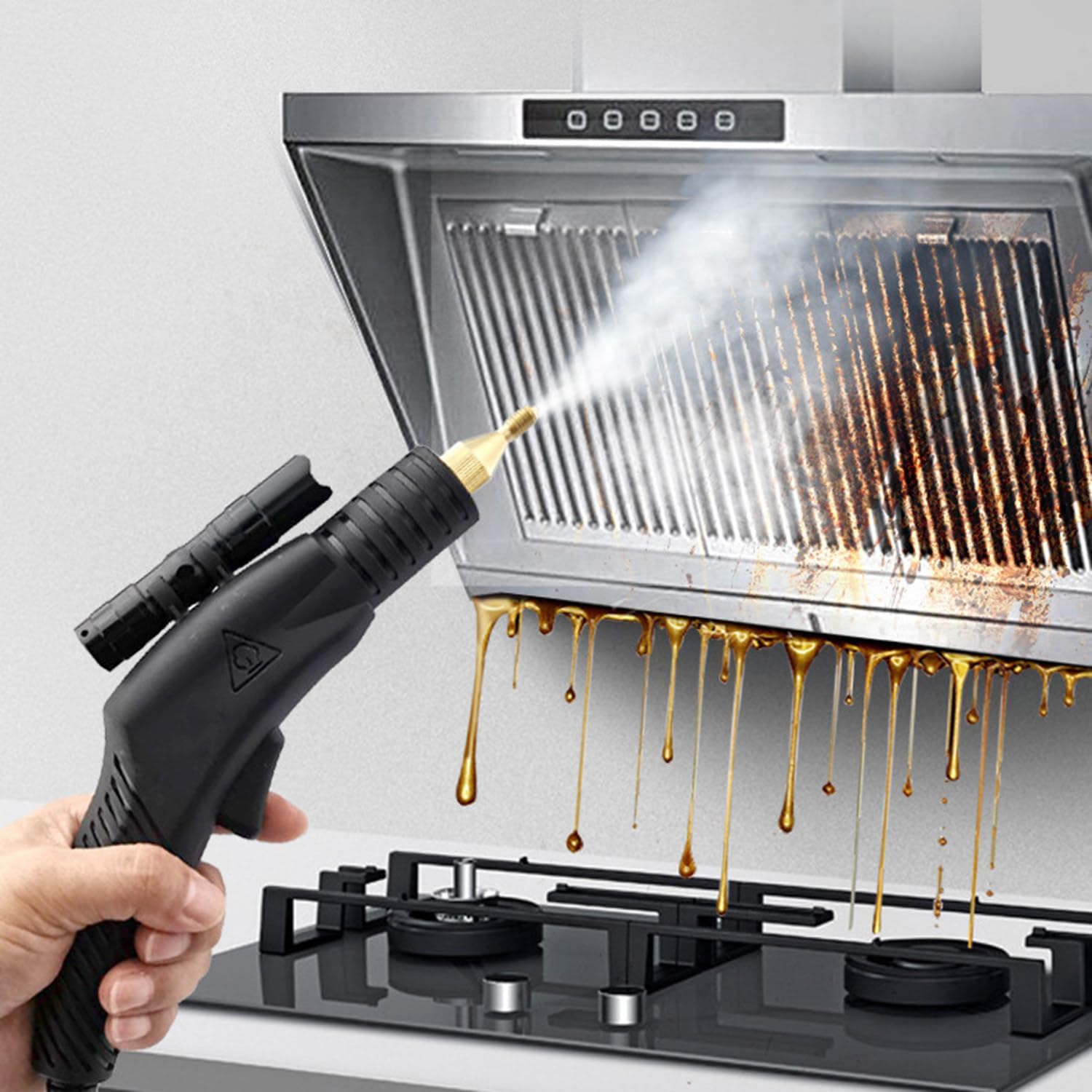 Limpiador a vapor, 1700 W3000 W, limpiadores de vapor de alta presión de alta temperatura, máquina de limpieza de vapor para eliminación de manchas,