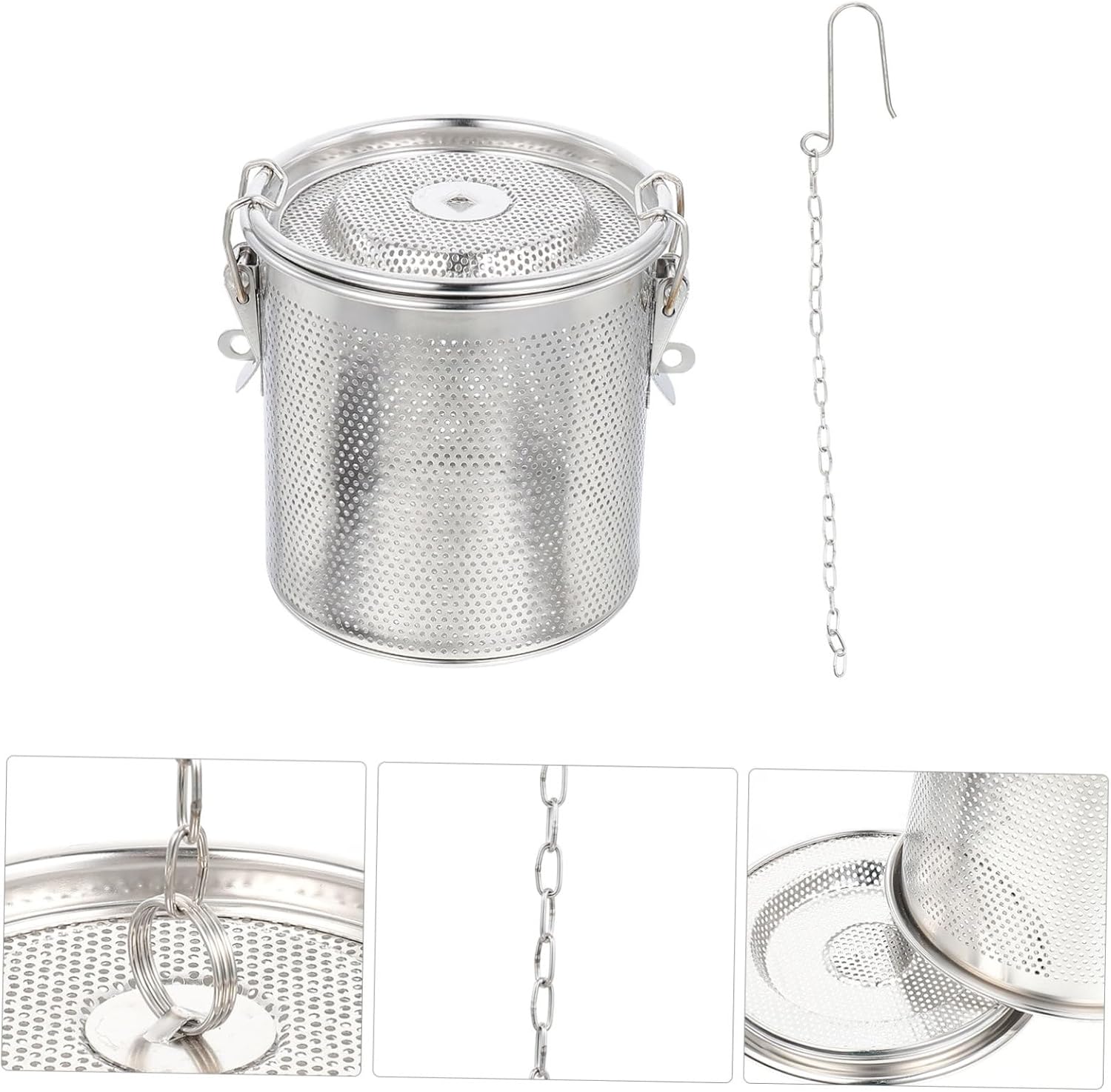DOITOOL 2 bolas de malla de té perfumadas de acero inoxidable
