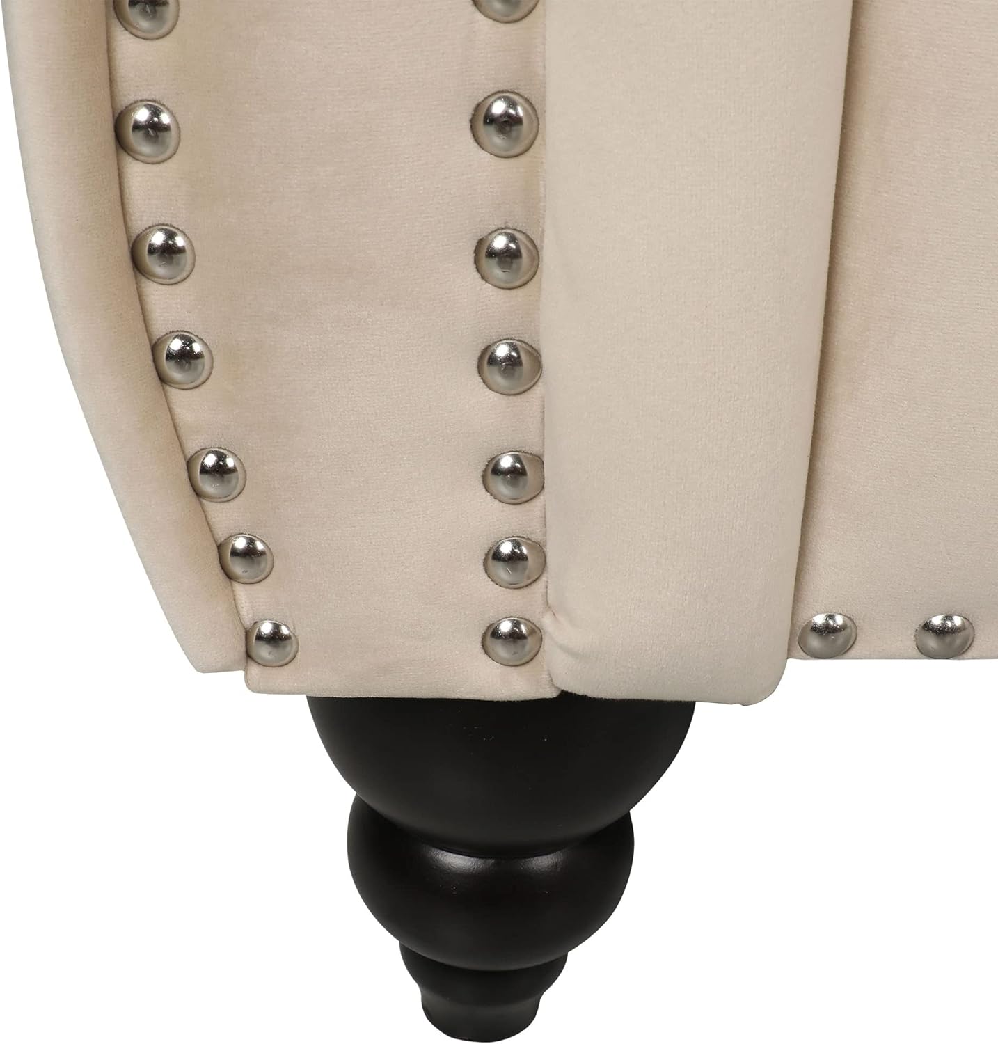 Juego de 2 muebles de sala de estar, juego de sofás Chesterfield de terciopelo Chesterfield y sillas de club Chesterfield con brazos de