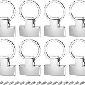 uxcell Accesorios para llavero con llavero y anillo para bolso de mano para llavero de automóvil, cordón colgante uxcell Accesorios para llavero con llavero y anillo para bolso de mano para llavero de automóvil, cordón colgante