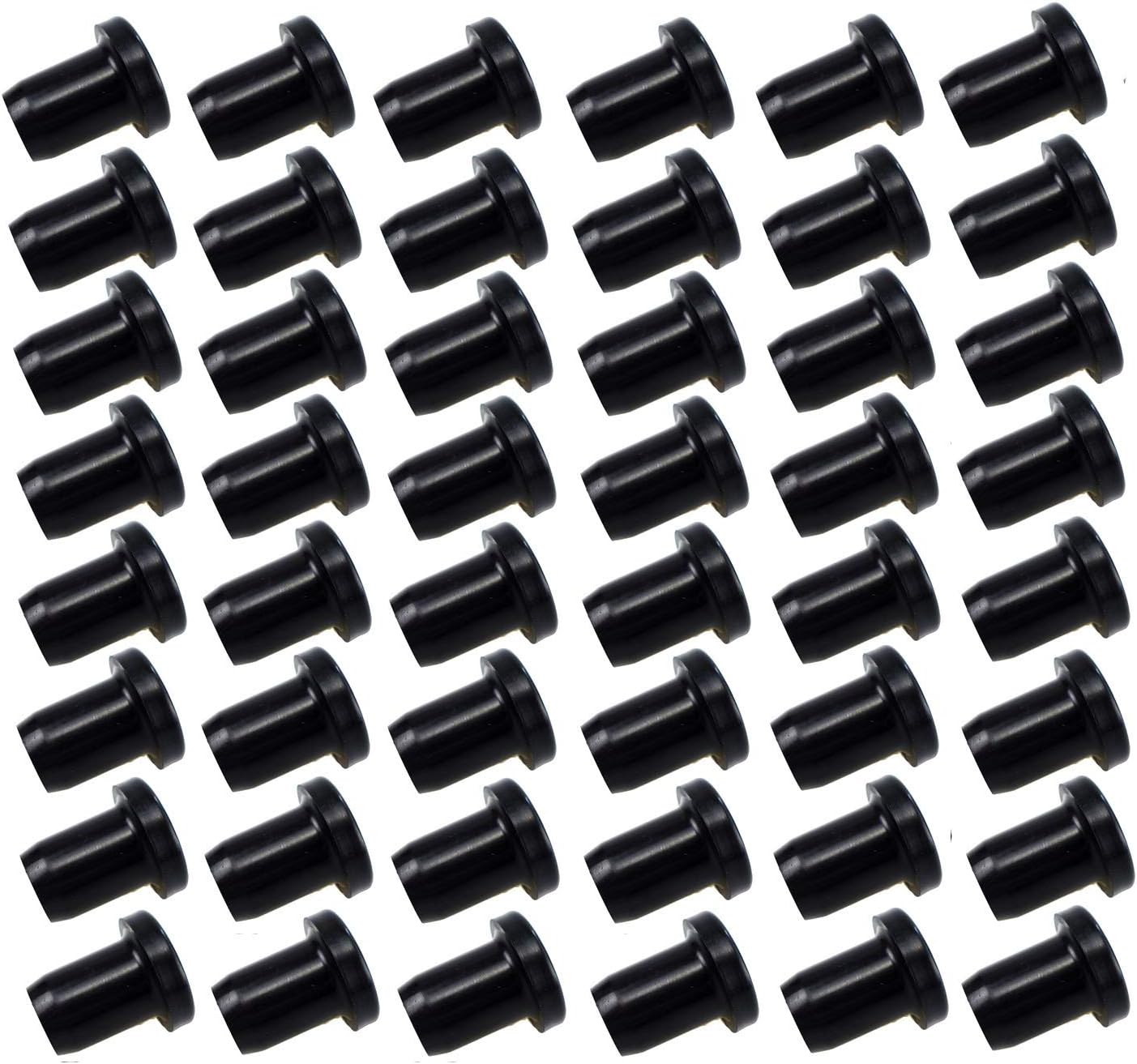 Kit de bujes de brazo en A de goma para Polaris Ranger XP 700 800 Control Suspensión trasera Kit de bujes cortos con brazo en A 48 unidades
