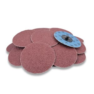 VSM Disco de cambio rápido de óxido de aluminio, 3 pulgadas, grano 36, tipo R, respaldo de poliéster resistente al desgarro, grado grueso, paquete VSM Disco de cambio rápido de óxido de aluminio, 3 pulgadas, grano 36, tipo R, respaldo de poliéster resistente al desgarro, grado grueso, paquete