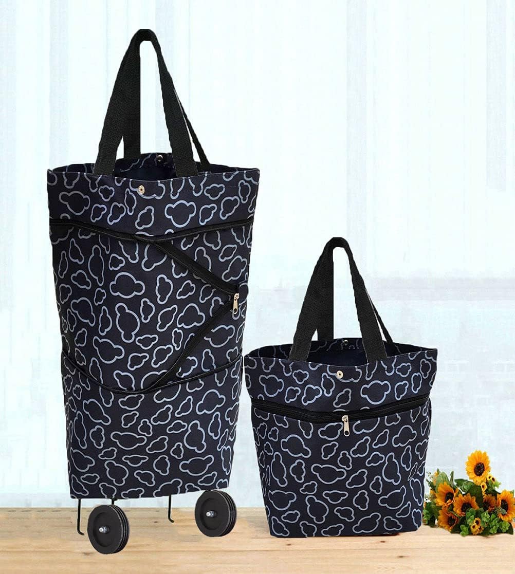 Bolsa de compras plegable, bolsas de carrito reutilizables, bolsas de comestibles, bolsa de compras para compras, hogar, cocina, supermercado,