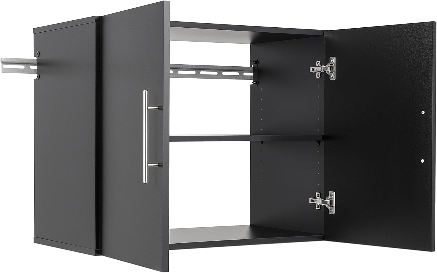 Prepac HangUps Juego de gabinetes de almacenamiento de trabajo, 4 piezas, 60 pulgadas de ancho x 72 pulgadas de alto x 16 pulgadas de profundidad,