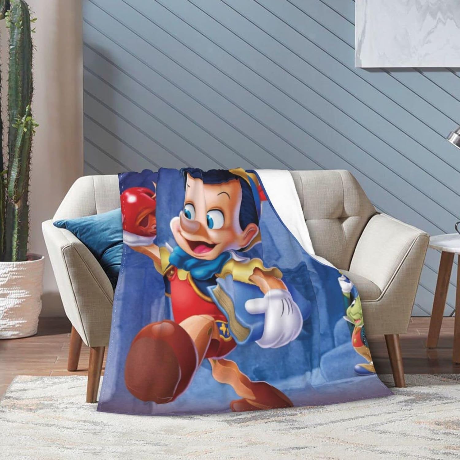 Añade un toque de anime a tu hogar con mantas de franela súper suaves de 50 x 40 pulgadas