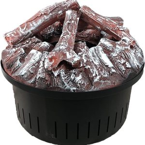 Chimenea eléctrica de vapor de agua, chimenea eléctrica con control remoto portátil de 17 pulgadas con efecto de llama realista, cama de brasa, Chimenea eléctrica de vapor de agua, chimenea eléctrica con control remoto portátil de 17 pulgadas con efecto de llama realista, cama de brasa,