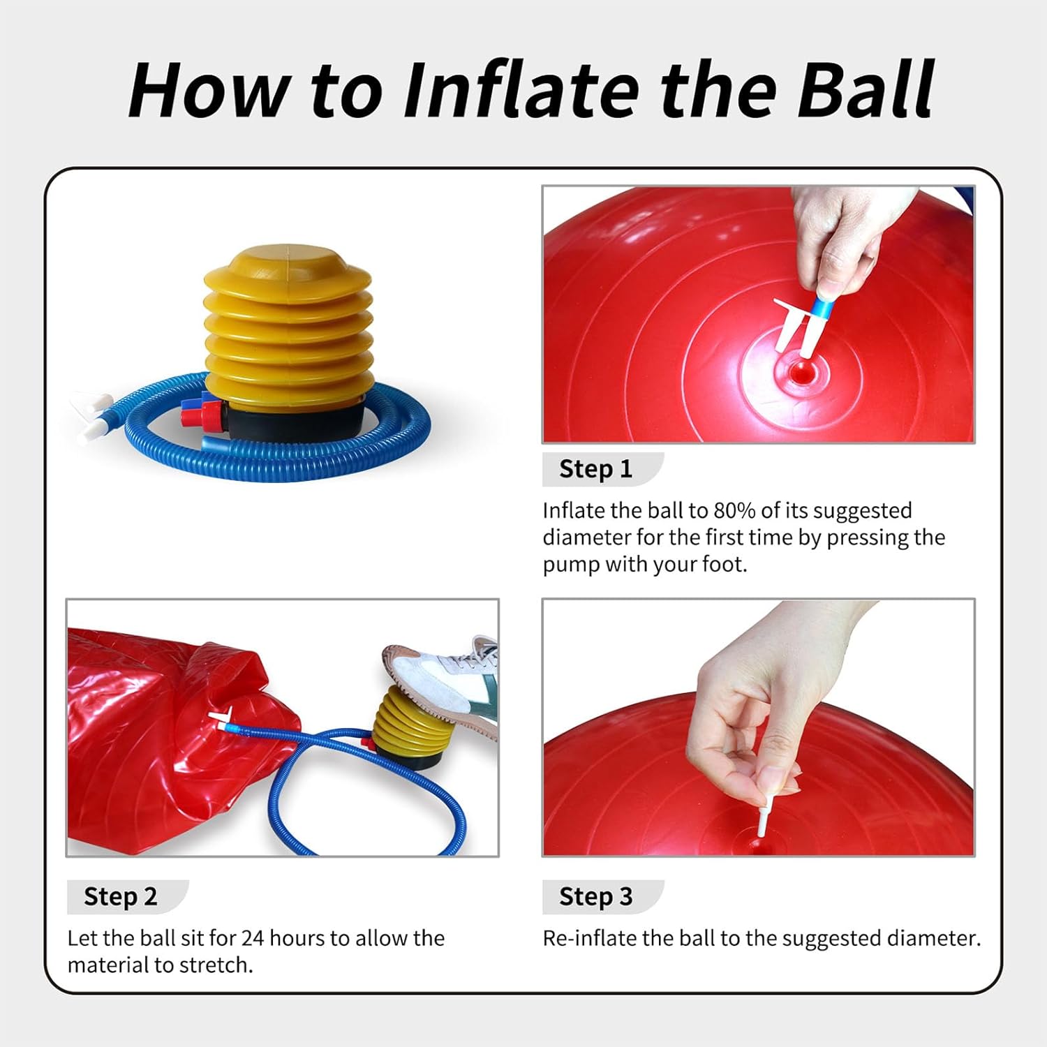 Pelotas de juego de caballos de 17 pulgadas Mega bola equina para jugar entrenamiento de caballos pelota de fútbol balón de pastoreo anti-estallido