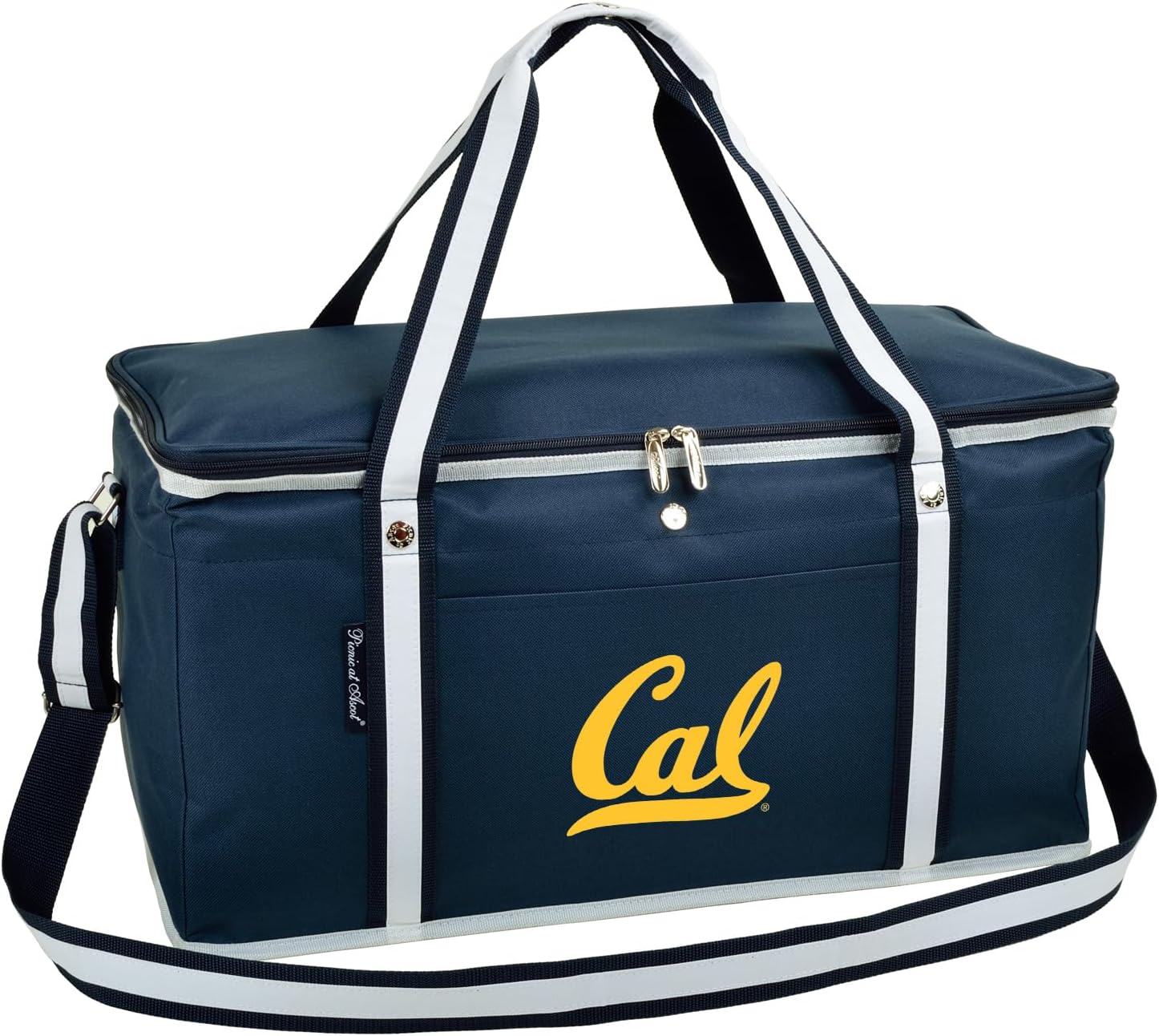 California Berkeley – Hielera semirígida plegable a prueba de fugas con licencia de Golden Bears para 64 latas, diseñada y aprobada por calidad en