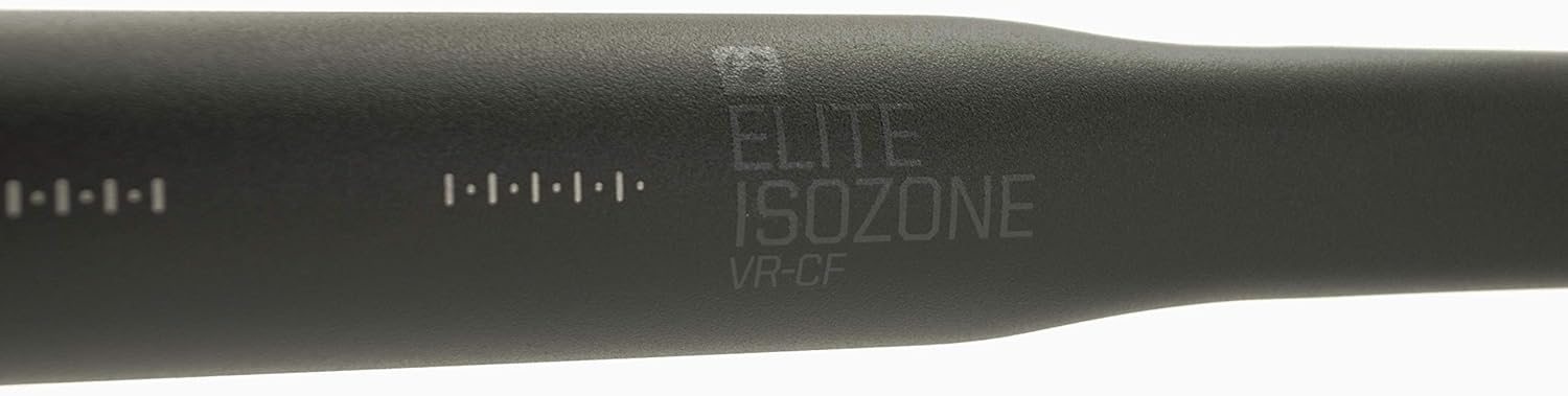 Bontrager Elite IsoZone VR-CF – Manillar de aluminio para bicicleta de carretera, 16.5 in