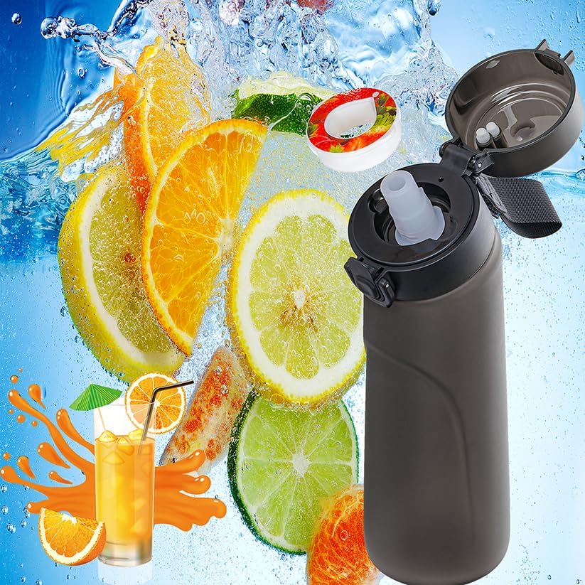 MEETDUMPL Compatible con botella de agua Air Up con cápsulas, compatible con botella de agua Air Up, compatible con botella de aire, adecuado para