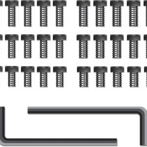 Monstrum Juego de tornillos de armería  6 juegos de tornillos, 5 en cada juego  #6-48 y #8-40 en 0.236 in0.315 in0.394 in de longitud Monstrum Juego de tornillos de armería  6 juegos de tornillos, 5 en cada juego  #6-48 y #8-40 en 0.236 in0.315 in0.394 in de longitud