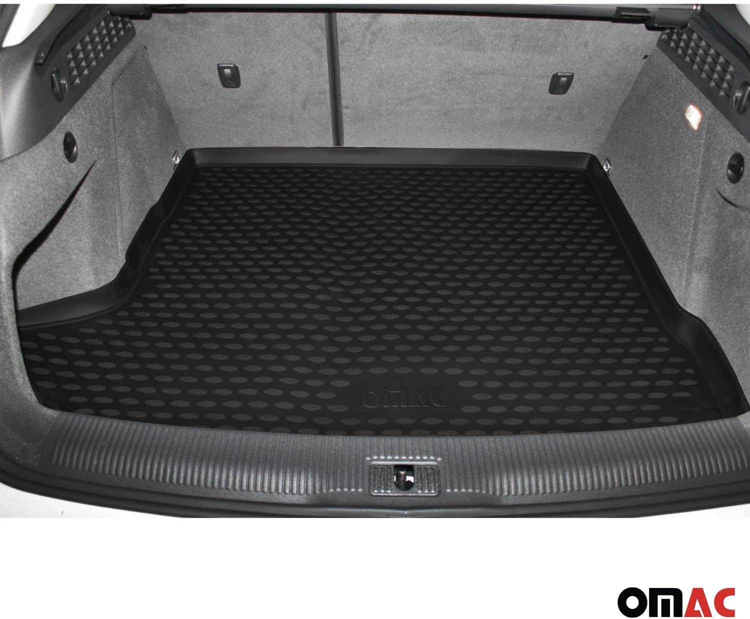 OMAC Alfombrillas de maletero para Mazda CX-5 2017 2018 2019 2020 2021 2022 2023 2024, para todo tipo de clima, duraderas, color negro