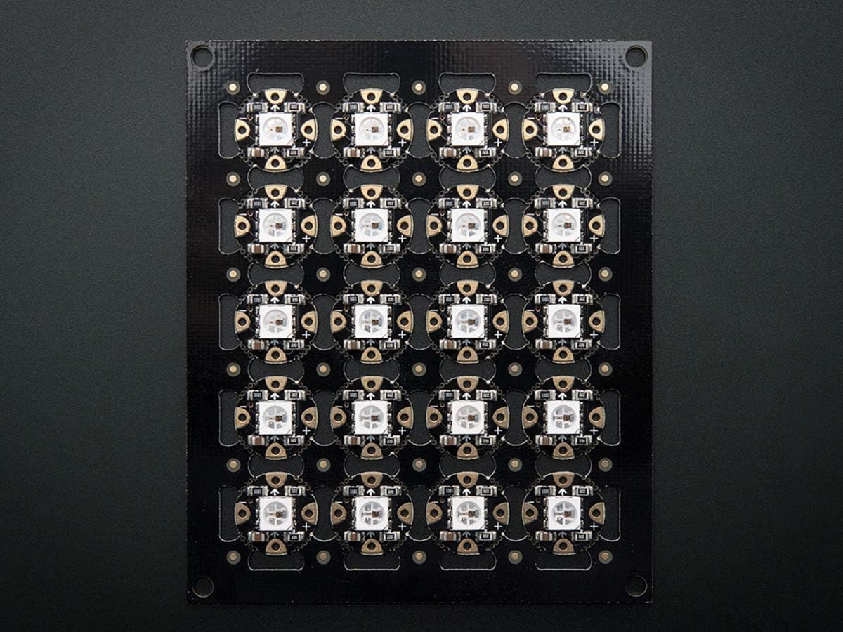 Adafruit Flora RGB Smart NeoPixel Versión 2 – Hoja de 20 ADA1559