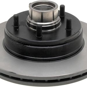 ACDelco Gold 18A417 Black Hat – Rotor de freno de disco delantero y conjunto de cubo ACDelco Gold 18A417 Black Hat – Rotor de freno de disco delantero y conjunto de cubo