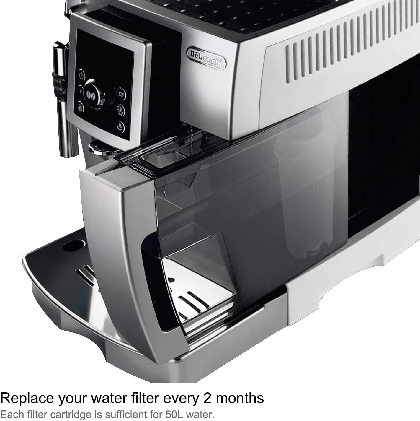 Ouxunus – Filtros de repuesto para filtro DeLonghi DLSC002, cartuchos de filtro de agua, suavizante de carbón activado, compatible con ECAM, ESAM,
