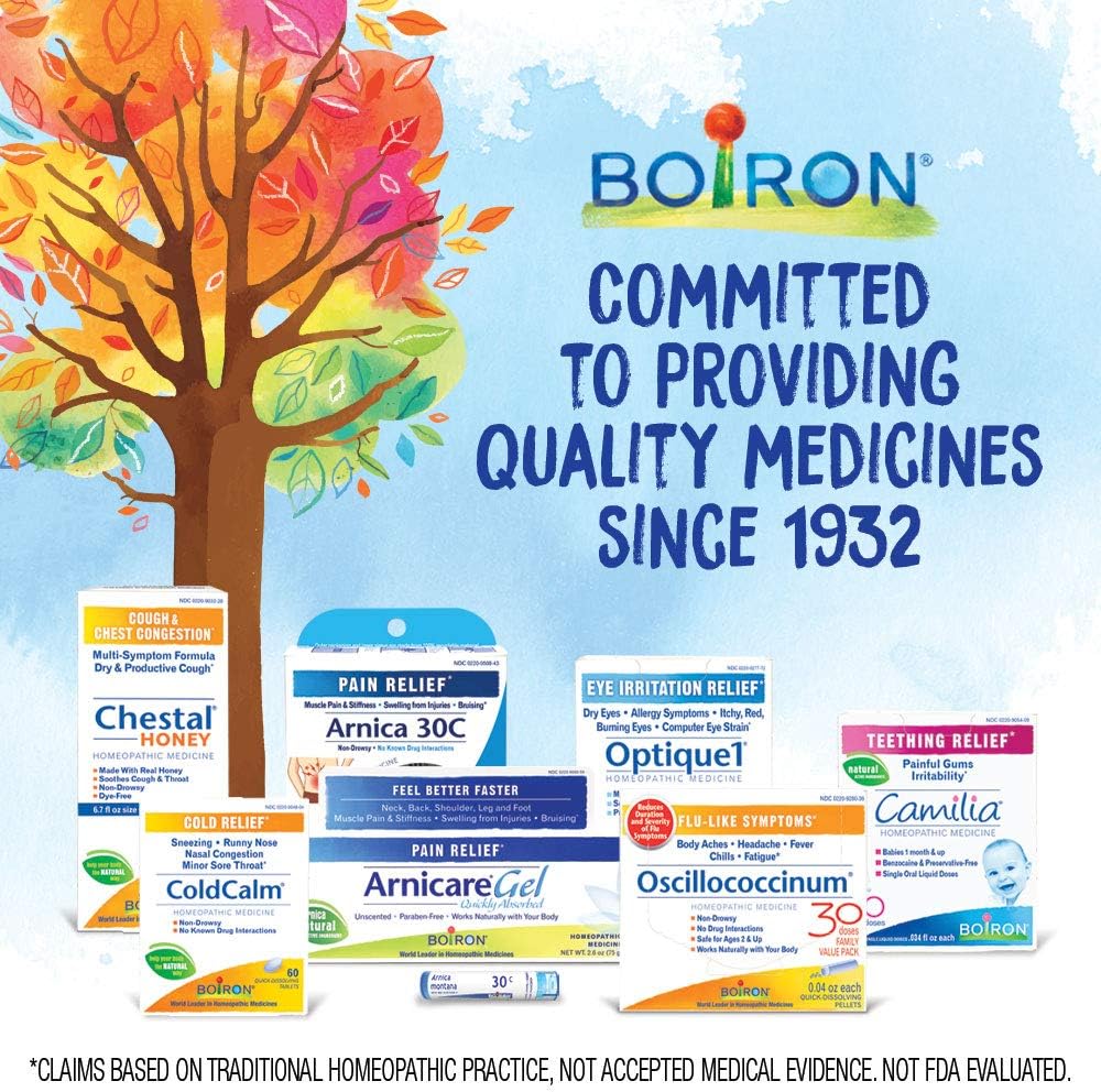 Boiron Gel de caléndula para aliviar erupciones, quemaduras de afeitar, picaduras de insectos o quemaduras solares, no grasa y sin fragancia, 1.5
