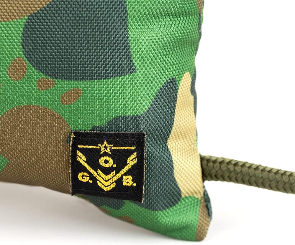 Operation Good Boy – Almohada de juguete para perros, diseño de tres asas utilizado por entrenadores militares y deportivos, cordones de poliéster