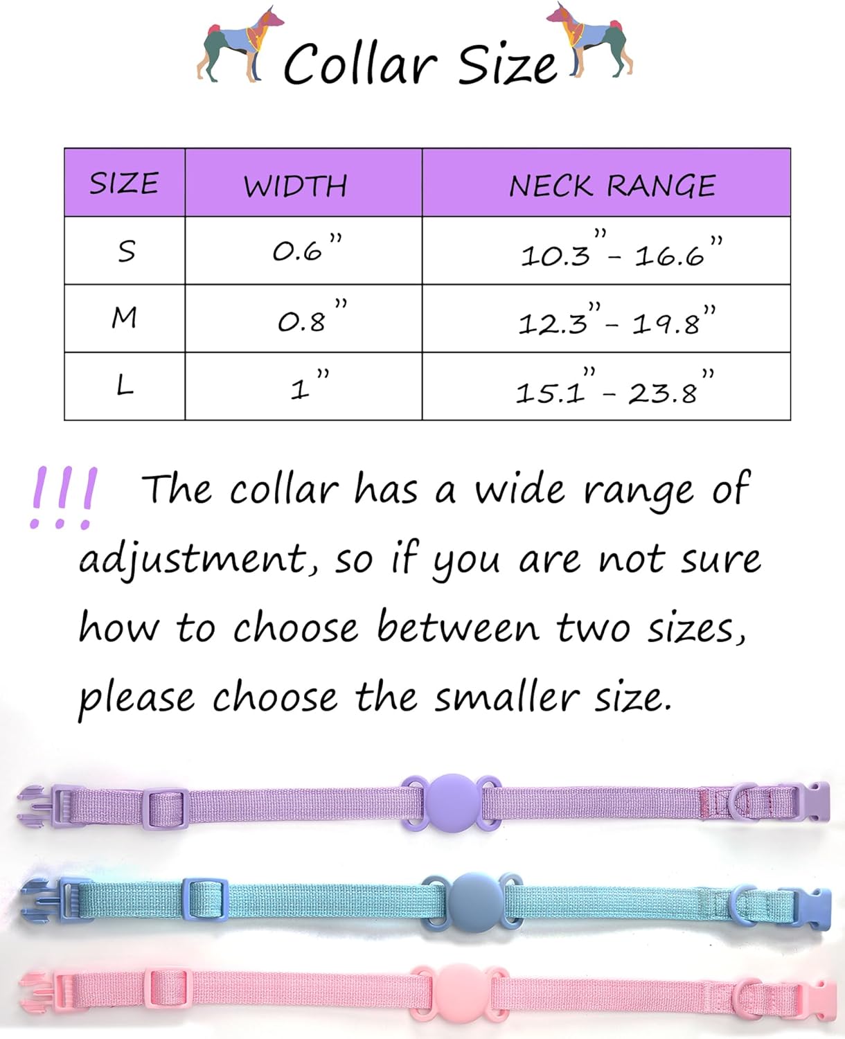 Petank Airtag – Collar de perro para perros pequeños, medianos y grandes, collares acolchados suaves con dispositivo de etiqueta de aire de