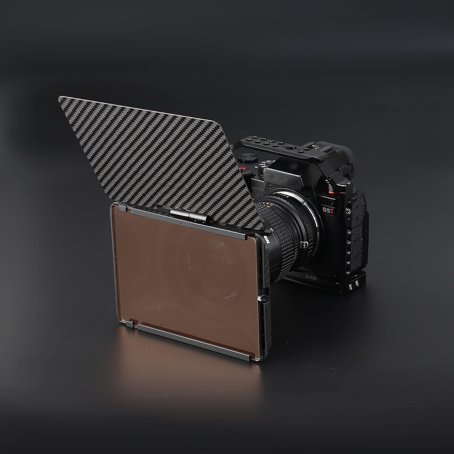 Fotga Jaula de cámara S5II para Panasonic Lumix S5II S5 Mark II G9II G9 Mark II sin espejo para cámara sin espejo, compatible con trípode Arca Swiss