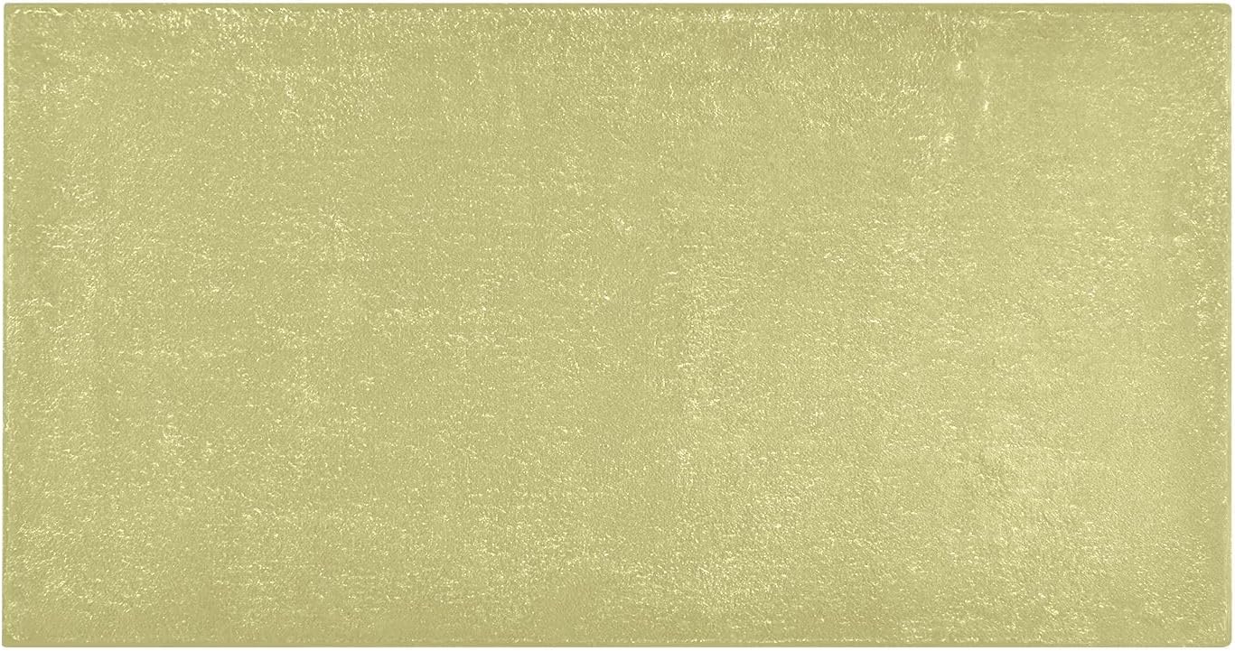 Alfombra de pasillo de color caqui oscuro para baño, lavable a máquina, alfombra absorbente con respaldo de goma, 39 x 20 pulgadas