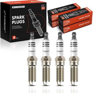 A-Premium 4 bujías de platino iridio compatibles con vehículos Buick, Cadillac, Chevrolet y GMC – Envision, Regal, ATS, CT6, CTS, Equinox, Malibu y A-Premium 4 bujías de platino iridio compatibles con vehículos Buick, Cadillac, Chevrolet y GMC – Envision, Regal, ATS, CT6, CTS, Equinox, Malibu y