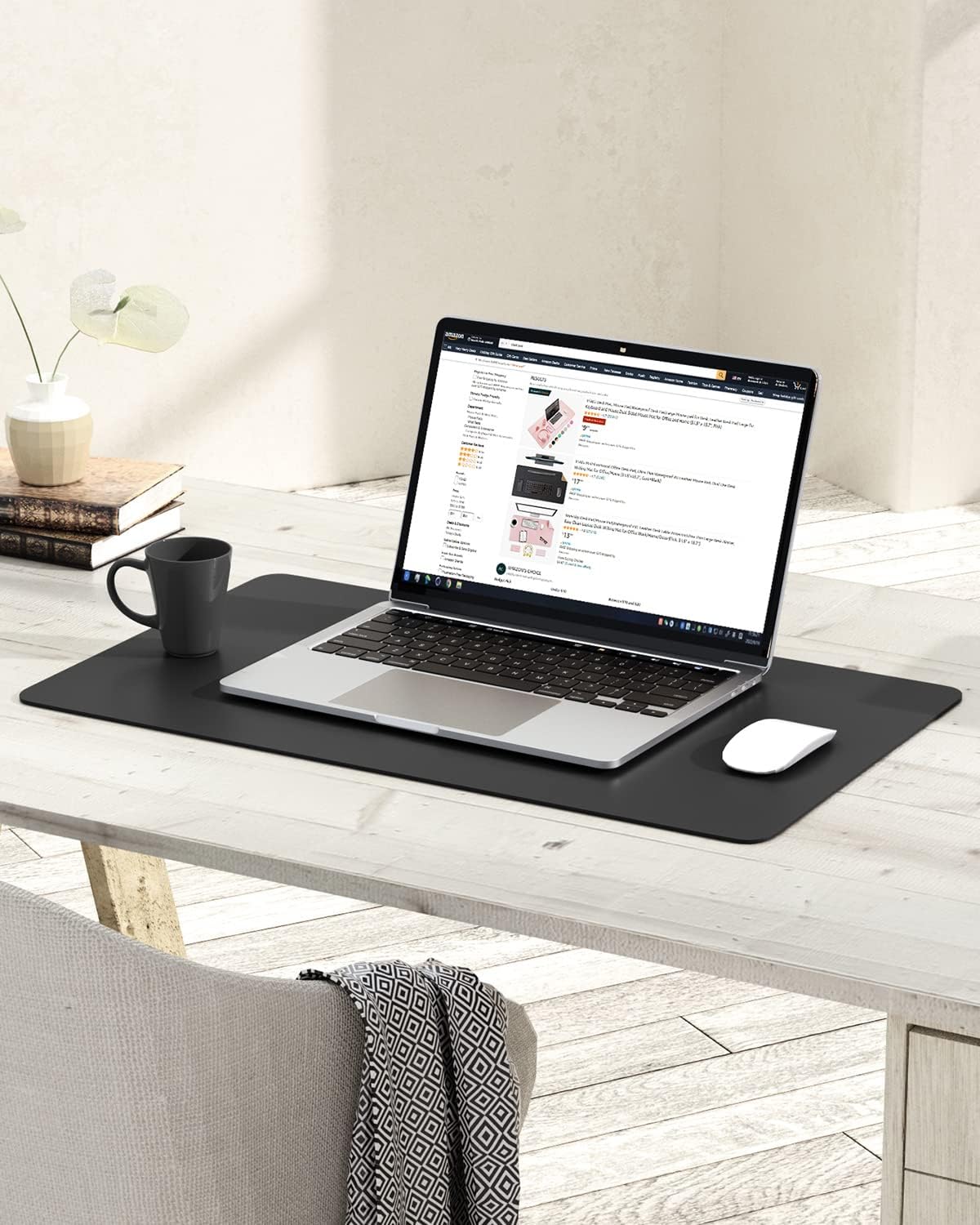YSAGi tapete antideslizante para computadora, accesorios de escritorio, para laptop, resistente al agua, doble cara, protección para escritorio,