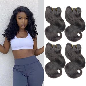 4 paquetes cortos de cabello humano ondulado de 8 pulgadas, extensiones de cabello virgen 10A, grado 10A, 100% sin procesar, para mujeres negras, 4 paquetes cortos de cabello humano ondulado de 8 pulgadas, extensiones de cabello virgen 10A, grado 10A, 100% sin procesar, para mujeres negras,
