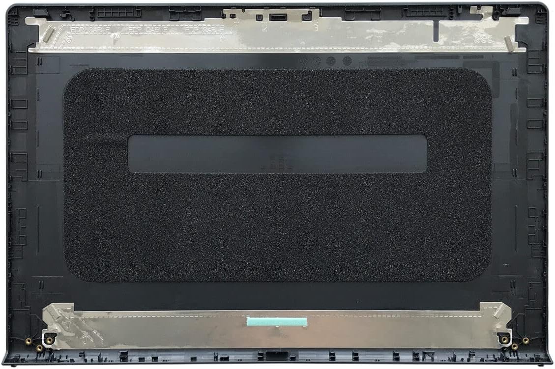 Reemplazo portátil LCD contraportada superior tapa trasera con bisagras y marco bisel frontal para Dell Inspiron 15 3510 3511 3515 00WPN8 0WPN8