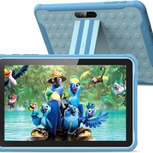 PRITOM Android 10 Go, tablet infantil de 10 pulgadas, control parental, 6000 mAh, tableta de teléfono 3G, procesador de cuatro núcleos, 2 GB de RAM, PRITOM Android 10 Go, tablet infantil de 10 pulgadas, control parental, 6000 mAh, tableta de teléfono 3G, procesador de cuatro núcleos, 2 GB de RAM,