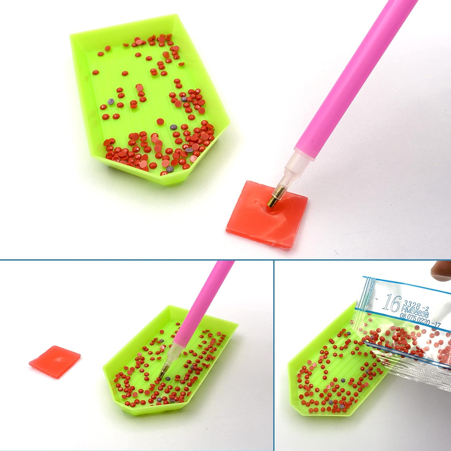 Kits de pintura artística con diamantes de imitación para adultos y niños  5D DIY DIY bordado con diamantes de imitación de cristal bordado punto de