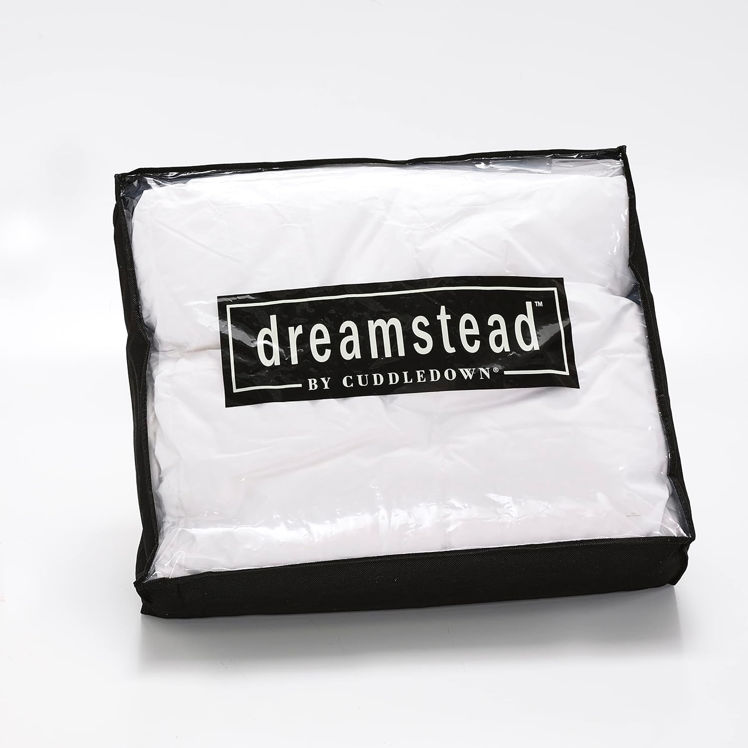 Cuddledown Dreamstead – Edredón para todas las estaciones, plumón de pato, potencia de relleno de 700, 300 hilos, carcasa 100% algodón, percal