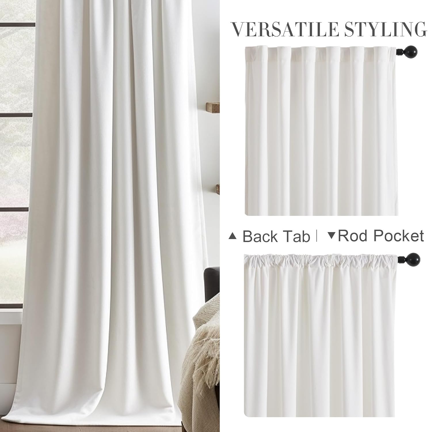 jinchan – Cortina extralarga y elegante de terciopelo que filtra la luz, para dormitorio y sala de estar, cortinas de privacidad a la moda,