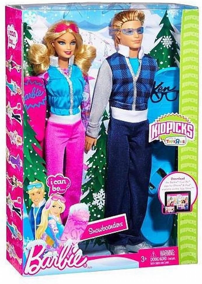 Barbie Exclusivo set de juego I Can Be – Set de snowboard