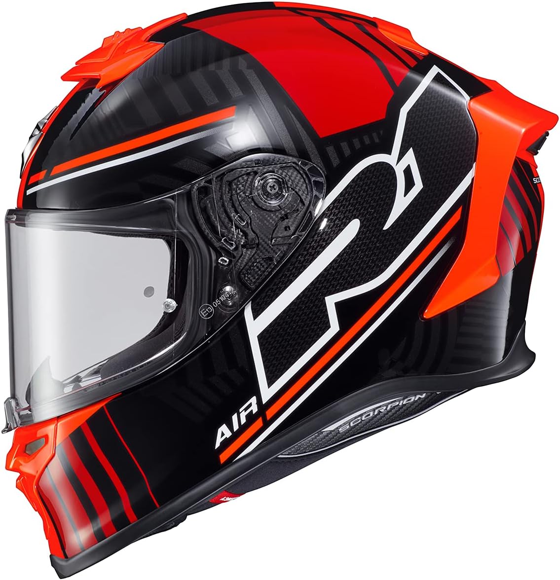 ScorpionEXO EXO-R1 – Casco Air Juice (rojo – L)