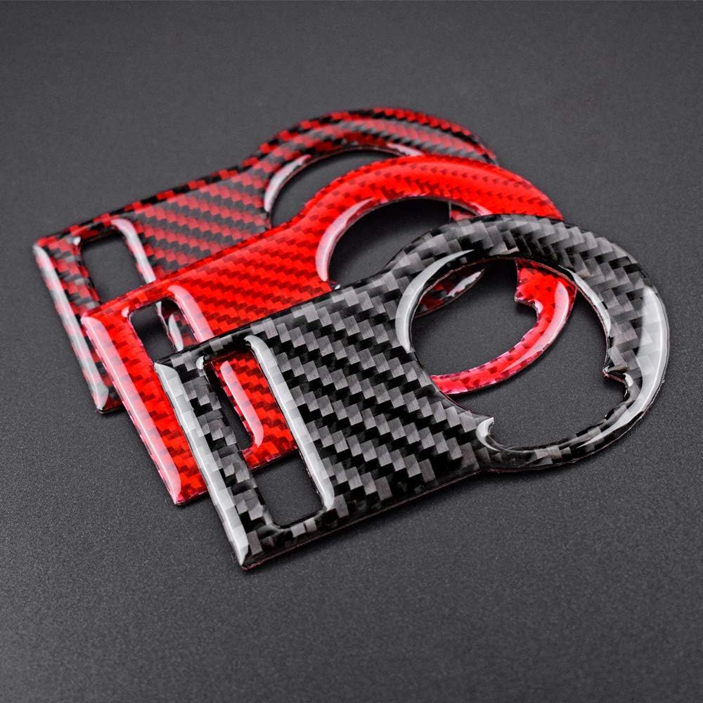 AIRSPEED Adhesivo de fibra de carbono para interruptor de faros de coche, calcomanía interior compatible con Chevrolet Camaro 2010-2015 Accesorios