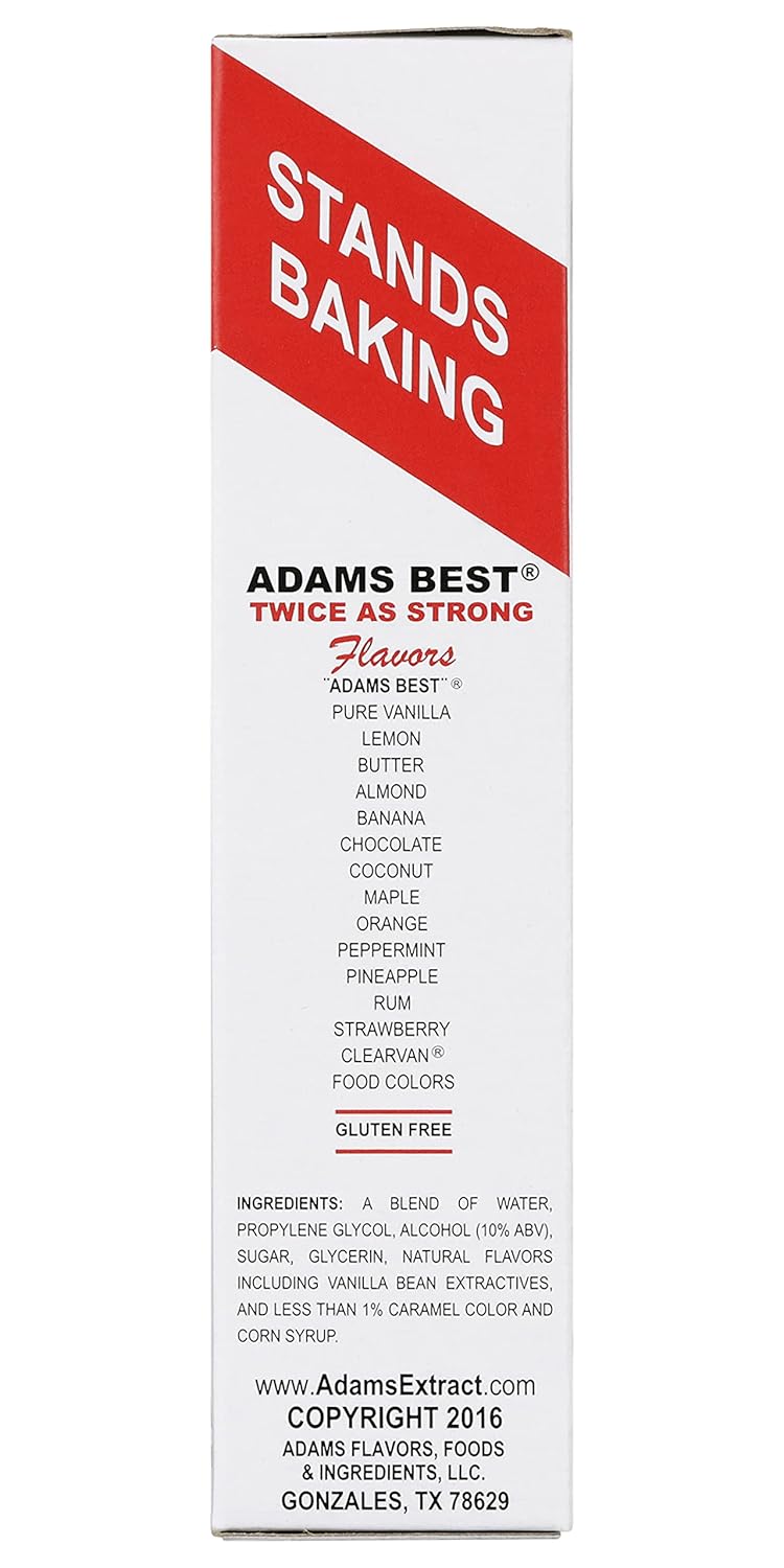 Adams Best Extract (vainilla, 8 onzas (paquete de 1))